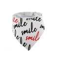 bandana dla psa wzór smile