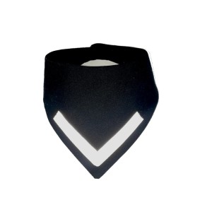 Bandana dla psa odblaskowa czarna