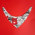 bandana dla psa lub kota wzór kotki