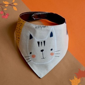 Bandana dla kota wzór kotek