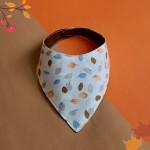 Bandana dla psa jesienne listki