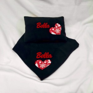 Zestaw dla psa poduszka koc motyw świąteczny 1