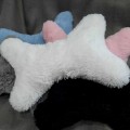 poduszka dla psa biała futerko sweetapaszka.pl