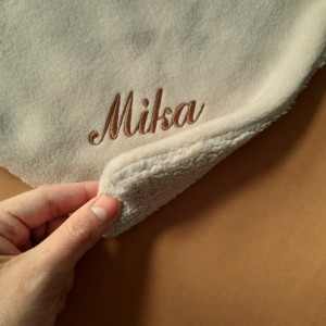 Mata dla psa Baranek - dwustronny koc dla psa