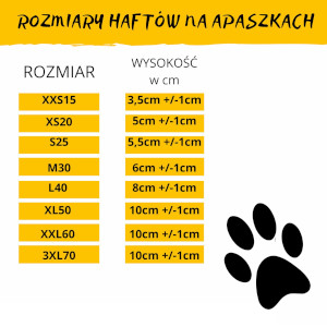 apaszki dla psa z imieniem sweetapaszka.pl
